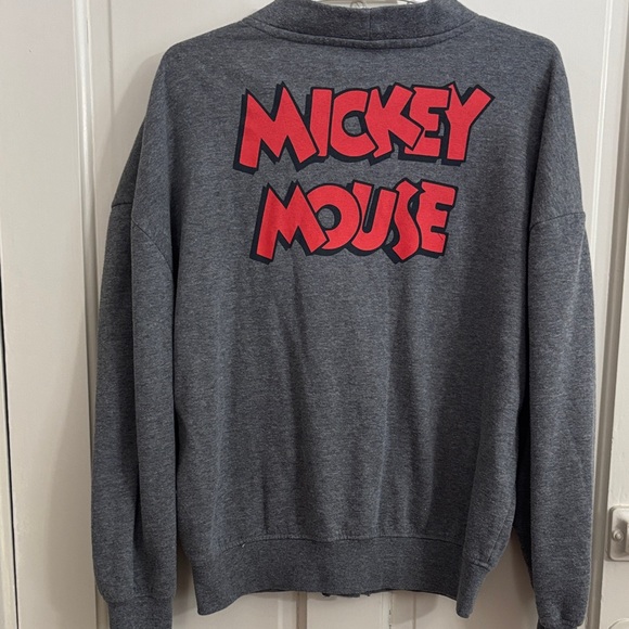 Disney Charcoal and Light Gray Sweater. Mickey Mouse - Picture 8 of 13